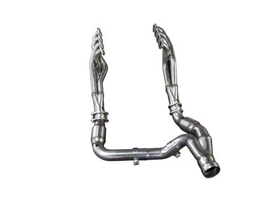 Kooks 1-7/8-Inch Long Tube Headers with GREEN Catted Y-Pipe (19-23 6.2L Sierra 1500)