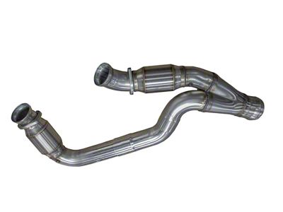 Kooks 3-Inch GREEN Catted Y-Pipe (19-24 6.2L Sierra 1500 w/ Long Tube Headers)