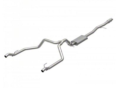 Kooks KRT Dual Exhaust System; Rear Exit (19-25 5.3L Sierra 1500 w/ Factory Dual Exhaust)