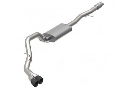 Kooks KST Single Exhaust System with Black Tips; Side Exit (19-25 6.2L Sierra 1500)