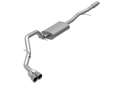 Kooks KST Single Exhaust System with Polished Tips; Side Exit (19-24 5.3L Sierra 1500)