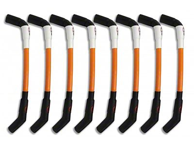 Kooks 11mm Spark Plug Wires; Orange with Black Boots (07-13 V8 Silverado 1500)