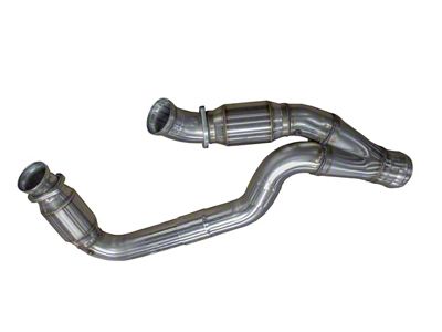 Kooks 3-Inch GREEN Catted Y-Pipe (19-25 6.2L Silverado 1500 w/ Long Tube Headers)