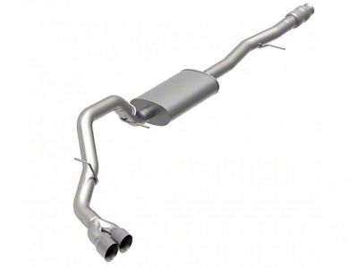 Kooks KST Single Exhaust System with Polished Tips; Side Exit (19-24 6.2L Silverado 1500)