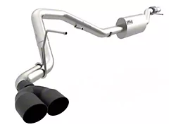 Kooks Single Exhaust System with Black Tips; Side Exit (21-24 5.3L Tahoe)