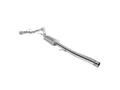 Kooks SS Single Exhaust System with Polished Tips; Side Exit (15-18 5.3L Yukon)