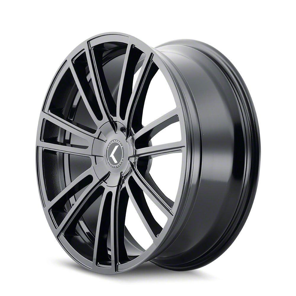Kraze Maverick Spectra Gloss Black 5-Lug Wheel; 18x8; 40mm Offset