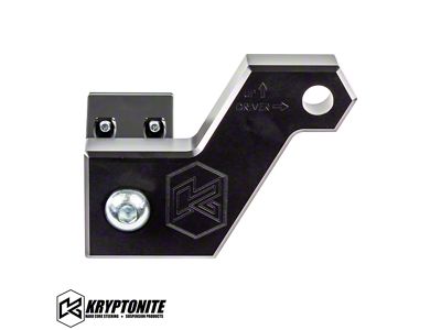 Kryptonite Products Death Grip Steering Stabilizer Adapter Kit for OE Tapered Stabilizer (08-26 4WD F-250 Super Duty w/ Death Grip Drag Link)