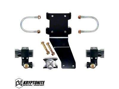 Kryptonite Products Death Grip Dual Steering Stabilizer Bracket Kit (05-26 4WD F-350 Super Duty w/ Death Grip Tie Rod)