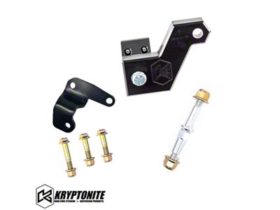 Kryptonite Products Stabilizer Adapter Kit for 2017+ Super Duty Steering Stabilizer (05-07 4WD F-350 Super Duty w/ Death Grip Drag Link)
