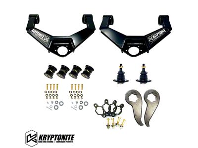 Kryptonite Products 2-Inch Front Leveling Kit; Stage 2 (20-26 Sierra 2500 HD, Excluding AT4X)