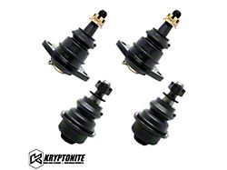 Kryptonite Products Front Upper and Lower Ball Joint Package (01-10 Sierra 2500 HD w/ Aftermarket Upper Control Arms)