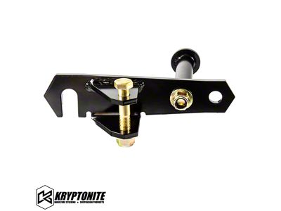 Kryptonite Products Steering Stabilizer Bracket for Bilstein Stabilizers (15-26 Sierra 2500 HD w/o Factory Stabilizer Tabs)