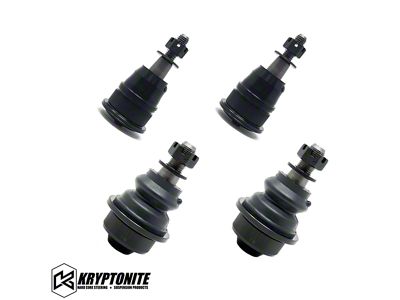 Kryptonite Products Front Upper and Lower Ball Joint Package (01-10 Silverado 3500 HD w/ OEM Upper Control Arms)