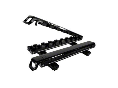 Kuat GRIP 6-Ski Rack; Black Metallic with Gray Anodize (Universal; Some Adaptation May Be Required)