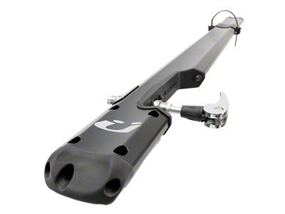 Kuat TRIO Fork Mount Bike Carrier; Carries 1 Bike; Black with Silver (Universal; Some Adaptation May Be Required)