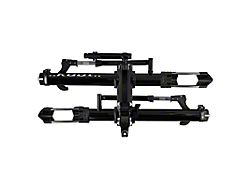 Kuat NV 2.0 2-Inch Receiver Hitch Bike Rack; Carries 2 Bikes; Black Metallic with Gray Anodize (Universal; Some Adaptation May Be Required)