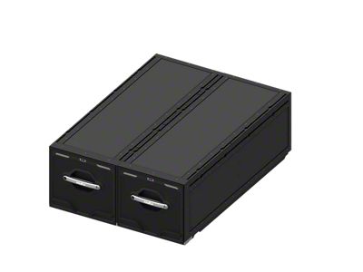 Kufu USA Catch-and-Click Two Drawer System; 18-Inch/18-Inch (97-25 F-150)