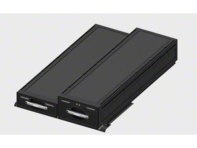 Kufu USA Catch-and-Click Two Drawer System; 7-Inch/11-Inch (94-25 RAM 2500)