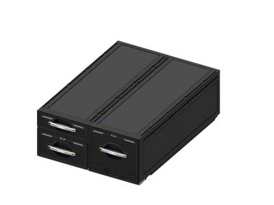 Kufu USA Catch-and-Click Three Drawer System; 7-Inch/11-Inch/18-Inch (19-26 Ranger)