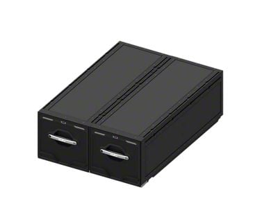 Kufu USA Catch-and-Click Two Drawer System; 18-Inch/18-Inch (19-26 Ranger)