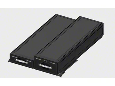Kufu USA Catch-and-Click Two Drawer System; 7-Inch/11-Inch (19-26 Ranger)