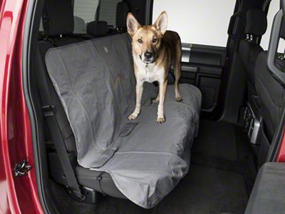 Wander Rear Bench Seat Cover; Charcoal (for 55-Inch Bench Seat)