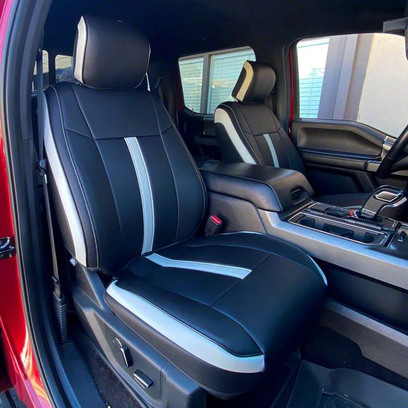 Kustom Interiors F250 Super Duty Premium Artificial Leather Front and