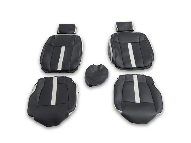 Car Seat Cover 5 Seat Full Set Leather Cushion For Acura TLX RDX - Foto 4