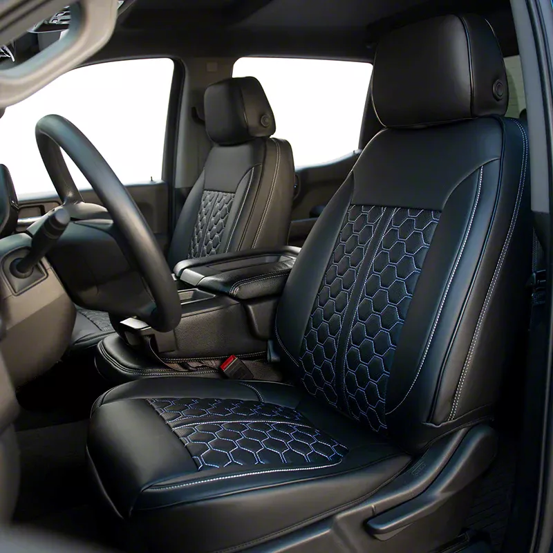 Kustom Interior Silverado 1500 Premium Artificial Leather Front and