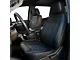 Kustom Interior Premium Artificial Leather Front and Rear Seat Covers; All Black With Honeycomb Accent (19-24 Silverado 1500 Crew Cab w/ Bucket Seats)