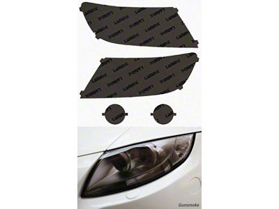 Lamin-X Headlight Tint Covers; Gunsmoke (15-20 Colorado)