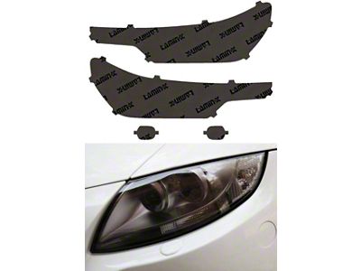 Lamin-X Headlight Tint Covers; Gunsmoke (23-25 Colorado)