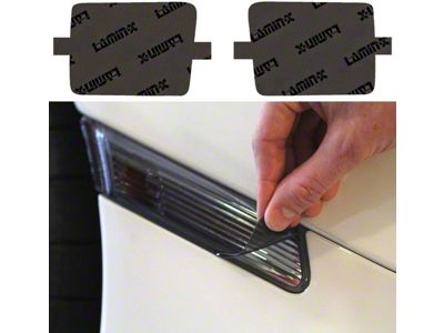 Lamin-X Reverse Light Tint Covers; Gunsmoke (23-25 Colorado)