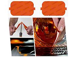 Lamin-X Fog Light Tint Covers; Amber (15-17 F-150, Excluding Raptor)