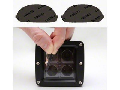 Lamin-X Fog Light Tint Covers; Gunsmoke (97-03 F-150, Excluding Lightning)