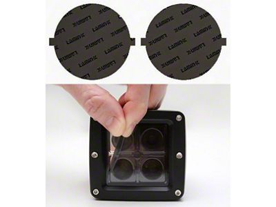 Lamin-X Fog Light Tint Covers; Gunsmoke (99-03 F-150 Lightning)