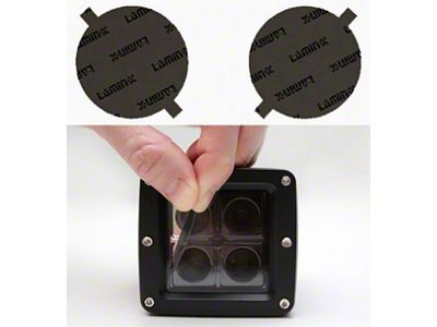 Lamin-X Fog Light Tint Covers; Gunsmoke (06-08 F-150)