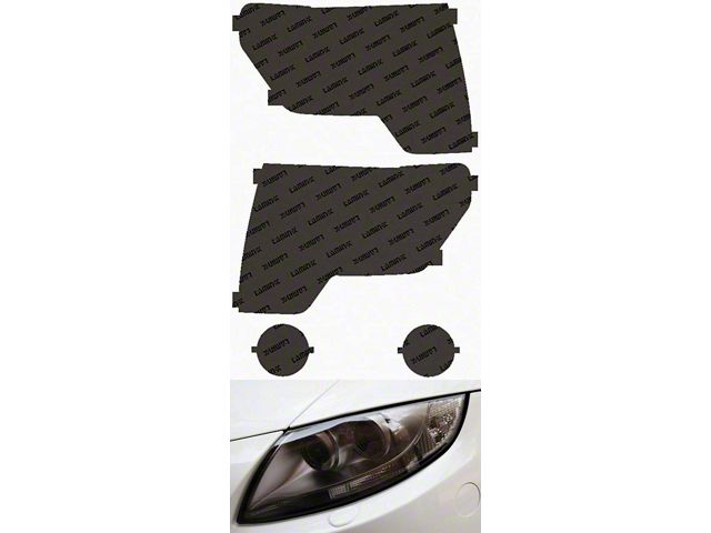 Lamin-X Headlight Tint Covers; Gunsmoke (09-14 F-150)