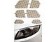 Lamin-X Headlight Tint Covers; Gunsmoke (97-03 F-150)