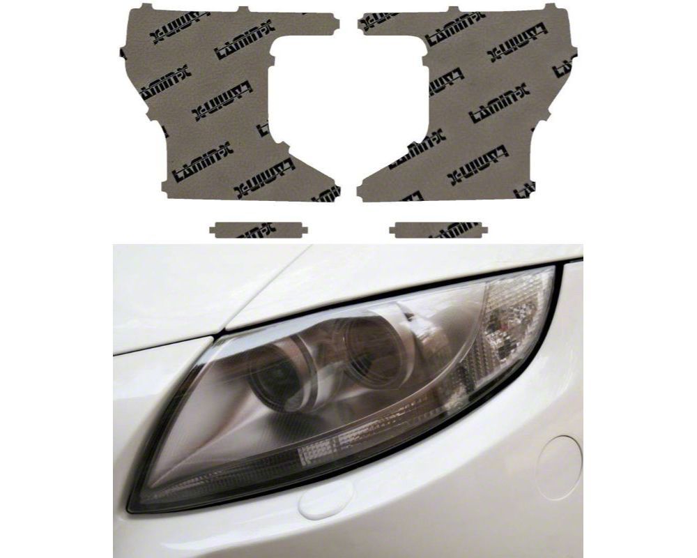 LaminX F250 Super Duty Headlight Tint Covers; Tinted F076T (2022 F