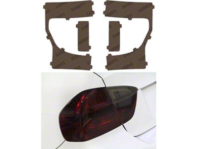 Lamin-X Tail Light Tint Covers; Smoked (20-22 F-250 Super Duty w/ Factory Halogen Tail Lights)