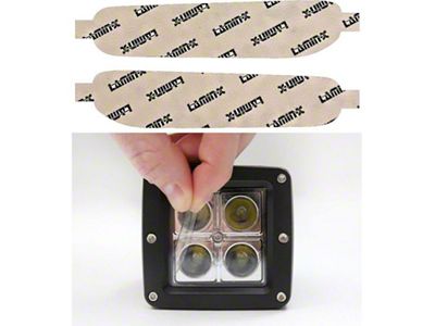 Lamin-X Fog Light Tint Covers; Clear (19-24 RAM 1500 Laramie, Rebel)