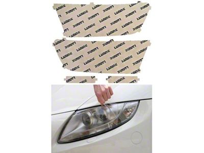 Lamin-X Headlight Tint Covers; Clear (19-24 RAM 1500 w/ Rectangle Fog Lights)