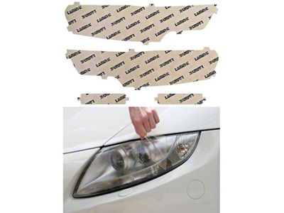 Lamin-X Headlight Tint Covers; Clear (19-24 RAM 1500 Longhorn, Limited, TRX)