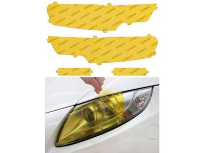 Lamin-X Headlight Tint Covers; Yellow (19-24 RAM 1500 Longhorn, Limited, TRX)