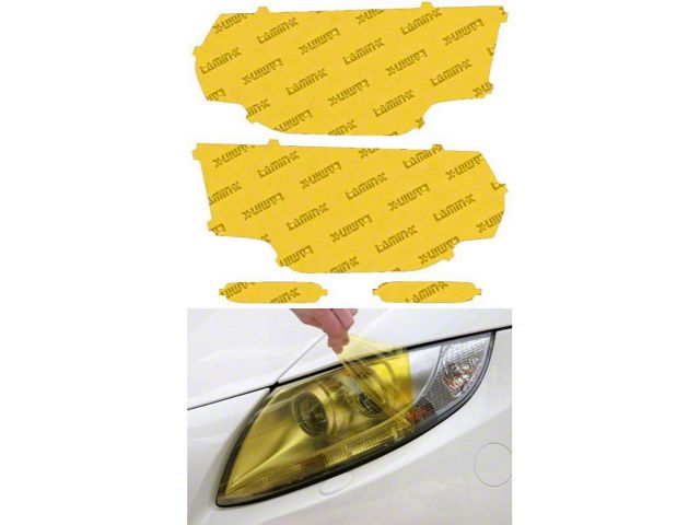 Lamin-X Headlight Tint Covers; Yellow (19-24 RAM 2500)
