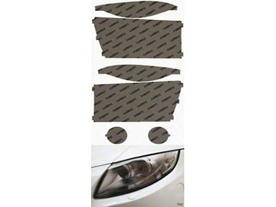 Lamin-X Headlight and Fog Light Tint Covers; Tinted (06-09 RAM 3500)