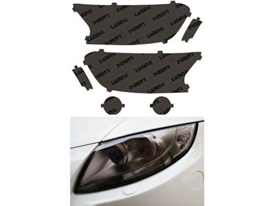 Lamin-X Headlight Tint Covers; Gunsmoke (19-23 Ranger)