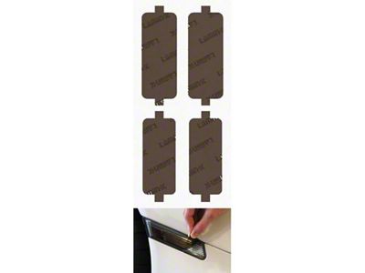 Lamin-X Reverse Light Tint Covers; Smoked (19-25 Ranger w/ Factory LED Tail Lights)
